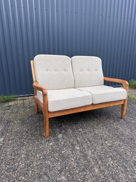 Image 1 of Divano vintage in teak a due posti