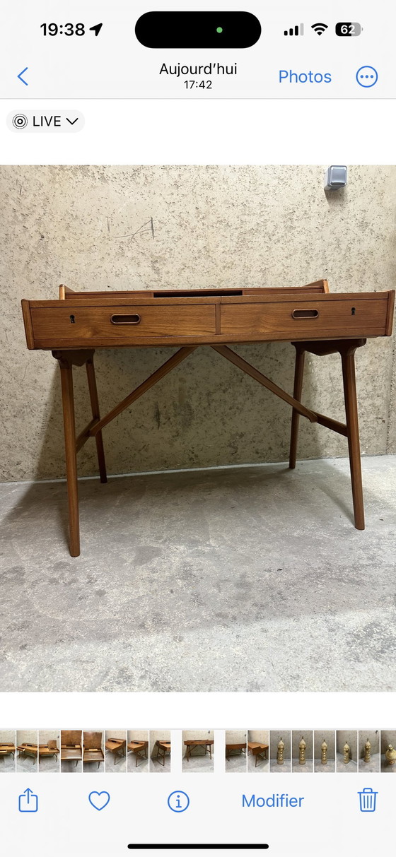 Image 1 of Desk By Arne Wahl Iversen For Vinde Mobelfabrik