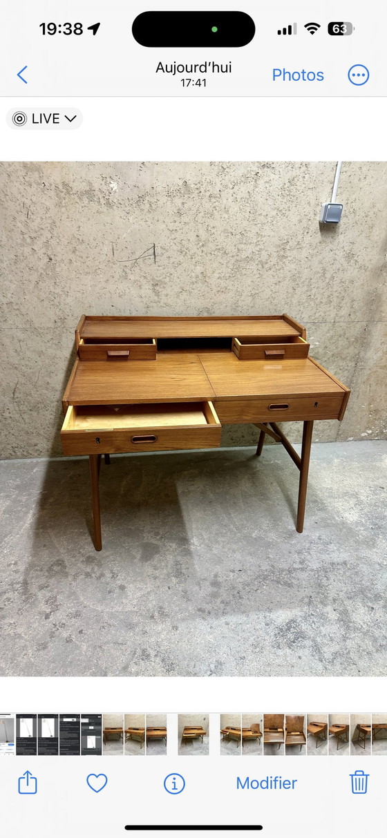 Image 1 of Desk By Arne Wahl Iversen For Vinde Mobelfabrik