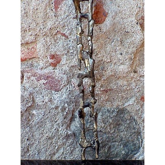 Image 1 of Vintage iron crucifix by Attilio Biancardi, Italy 1970