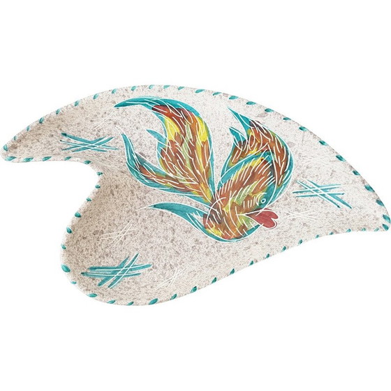 Image 1 of Vintage fruit bowl by A. Borty in Vallauris, 1950