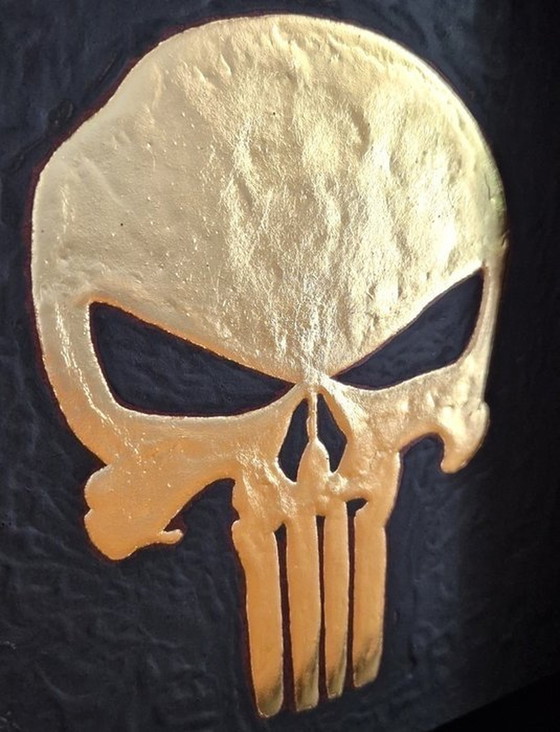 Image 1 of The Punisher 23 Kt. Gold Leaf By Robert Mars