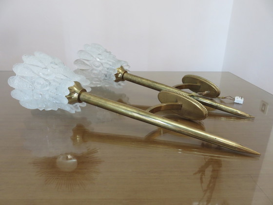 Image 1 of Pair Of Austrian Wall Lights 60's