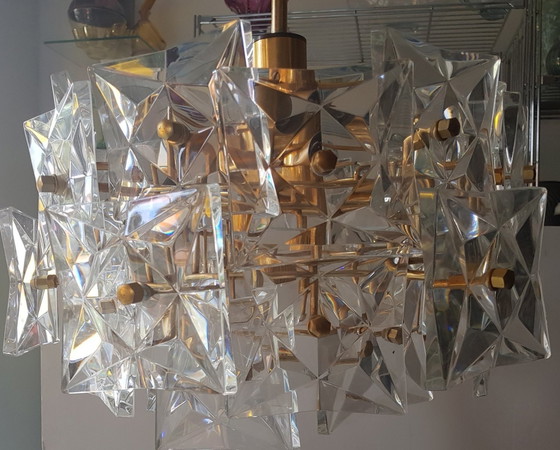 Image 1 of Crystal Chandelier From Kinkeldey, 1960S