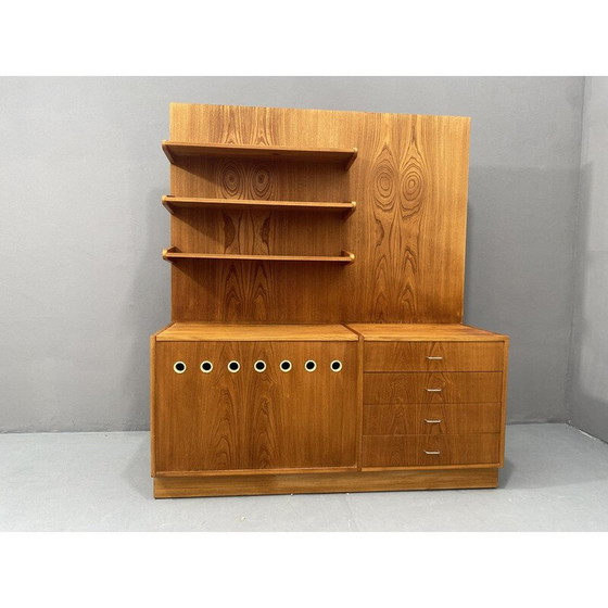 Image 1 of Mid century wall shelf system by Český nábytek, Czechoslovakia 1960s