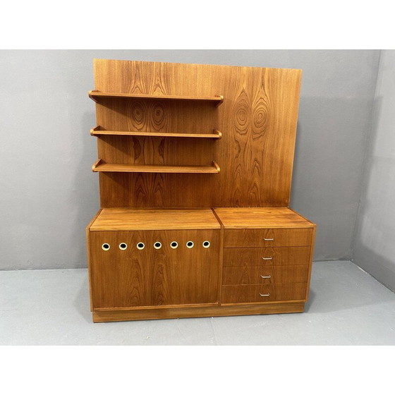 Image 1 of Mid century wall shelf system by Český nábytek, Czechoslovakia 1960s