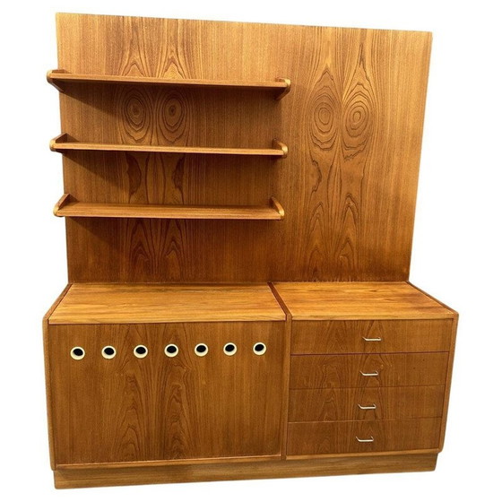 Image 1 of Mid century wall shelf system by Český nábytek, Czechoslovakia 1960s