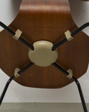 6x Fritz Hansen Hammer Chair Arne Jacobsen