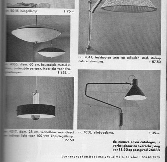 Image 1 of Anvia Elbow Lamp No. 7058 - J.J.M. Hoogervorst