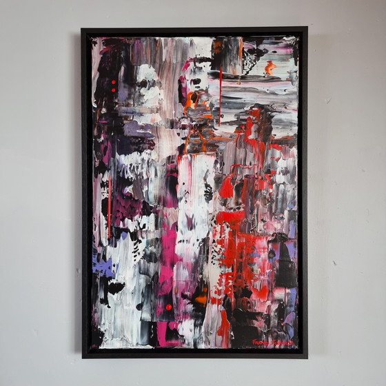 Image 1 of Frances Eckhardt - Abstract Painting 40X60 Cm No. 16