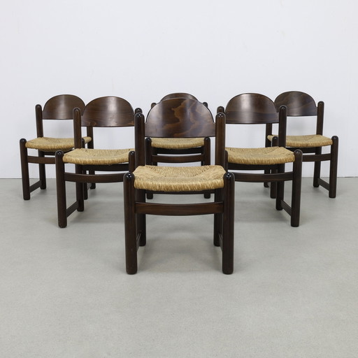 6x Dining Dining Chair “Padova” by Hank Lowenstein, 1970s