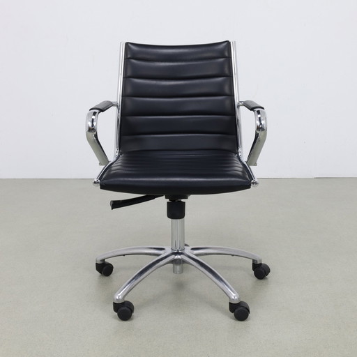 Office chair Chrome Sitland Classic Italy, 2000s