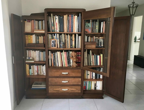 Image 1 of Art Deco bookcase 1920