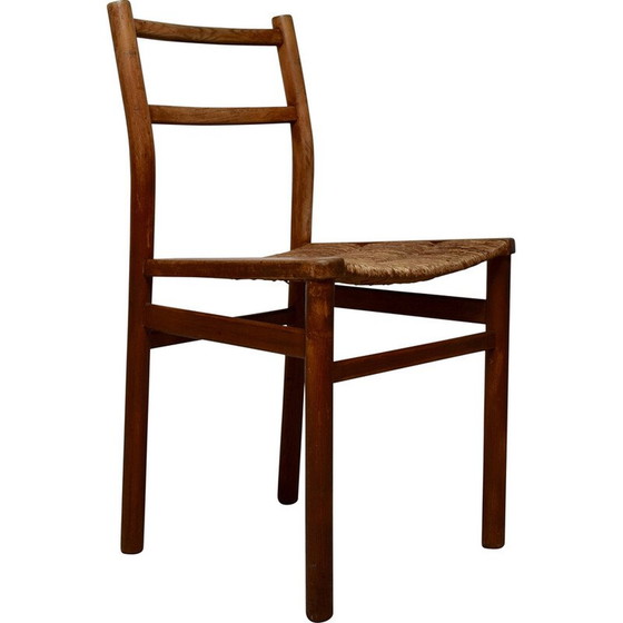 Image 1 of Vintage Week-end chair in solid wood by Pierre Gautier Delaye for Vergnères, France 1950