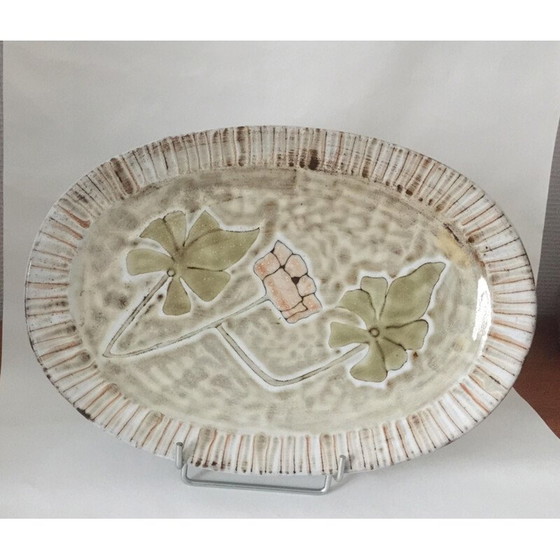Image 1 of Vintage ceramic dish from Atelier Vieux Moulin, 1960