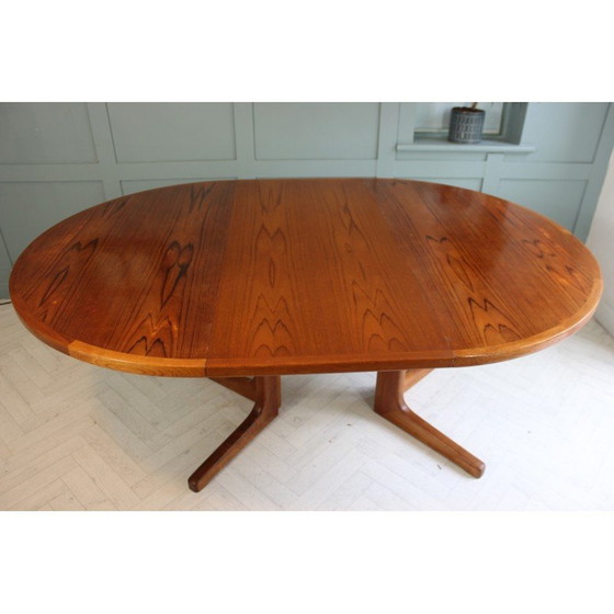 Image 1 of Mid century Danish D-Scan extendable dining table