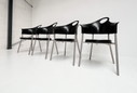 Set Of 4 Cobra Chairs By Rob Eckhardt, 1990'S