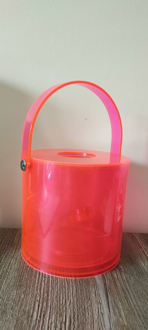 80's Fluorescent Ice Bucket