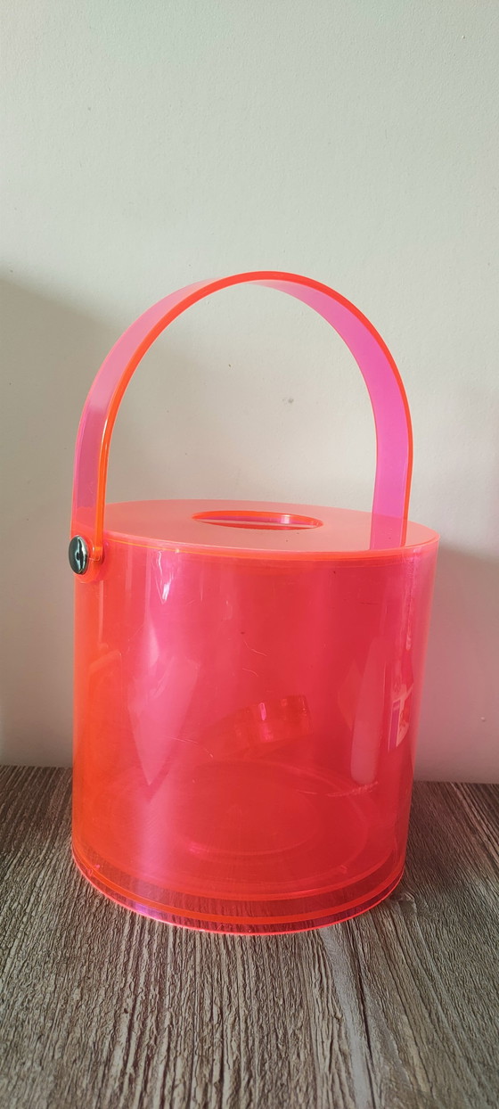 Image 1 of 80's Fluorescent Ice Bucket