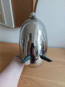 Alessi Pengiun Théière Acier inoxydable Argent Vintage