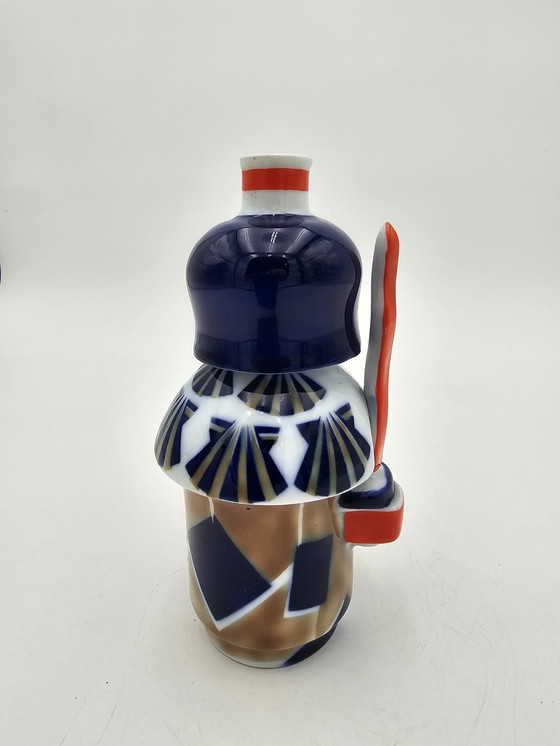 Image 1 of Sargadelos "Celtic Warrior" porcelain bottle