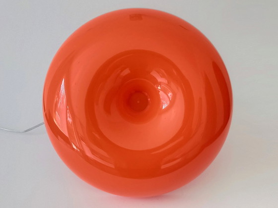 Image 1 of Lampada da tavolo bianca retrò in stile spaziale