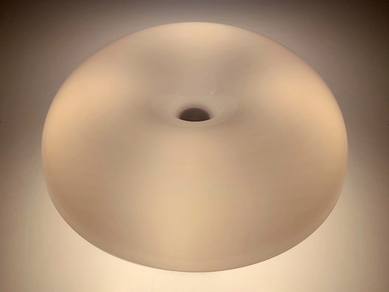 Image 1 of Lampada da tavolo bianca retrò in stile spaziale