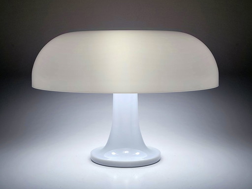 Table Lamp Retro Space Age White