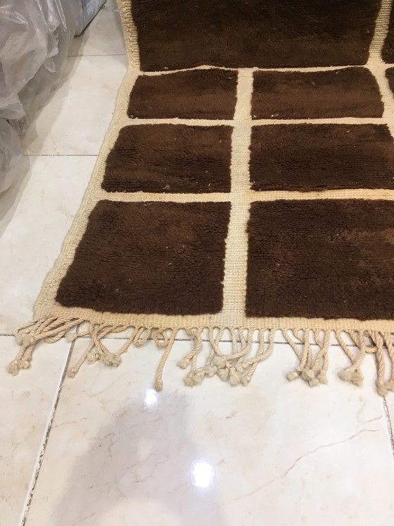 Image 1 of Exceptional Moroccan Berber Mrirt rug 2m92 x 2m02