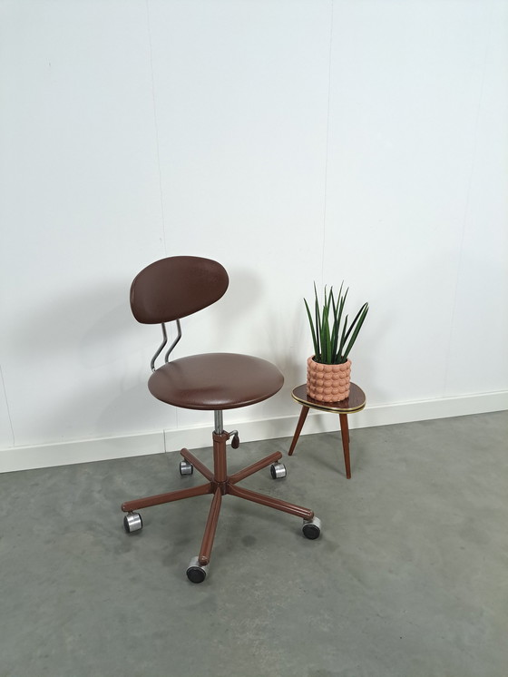 Image 1 of Brown Design Kovonaa Swivel Office Chair