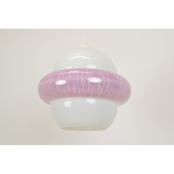 Image 1 of Vintage glass suspension, Czechoslovakia 1960