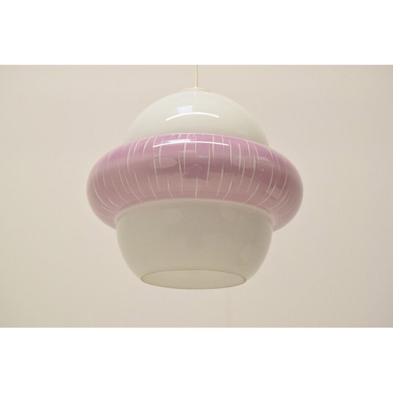 Image 1 of Vintage glass suspension, Czechoslovakia 1960