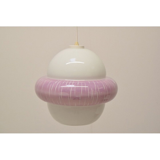 Image 1 of Vintage glass suspension, Czechoslovakia 1960