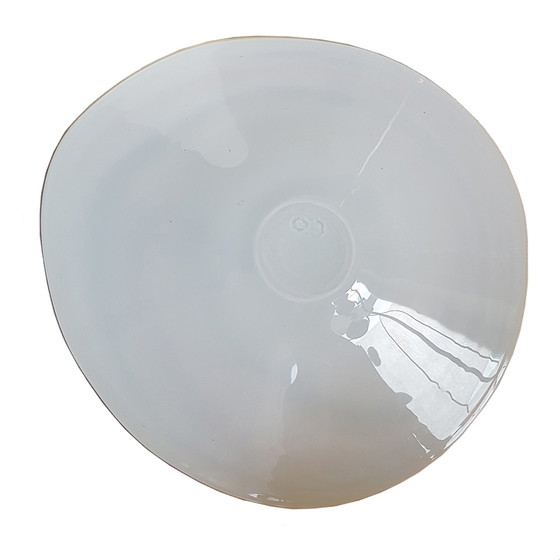 Image 1 of Large Studio Glass Bowl by Mihai Topescu, 1980s