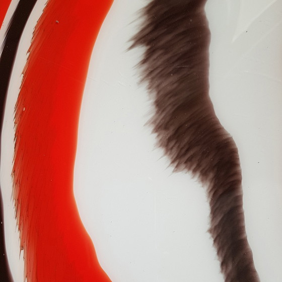 Image 1 of Large Studio Glass Bowl by Mihai Topescu, 1980s