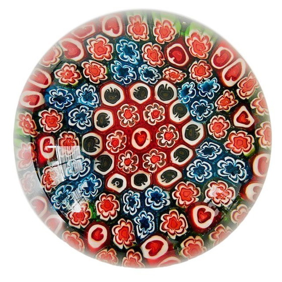 Image 1 of Fermacarte vintage millefiori di Murano anni '70