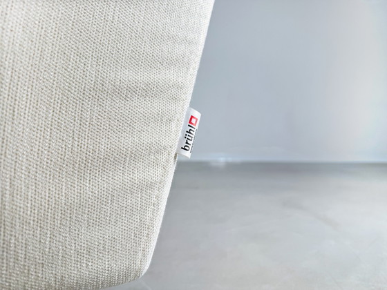 Image 1 of Armchair Brühl Serge Fabric Beige Light Design