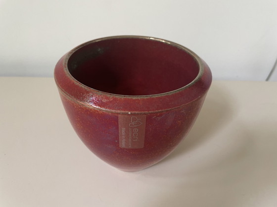 Image 1 of Ecri Katwijk - Red Lusterglaze Planter