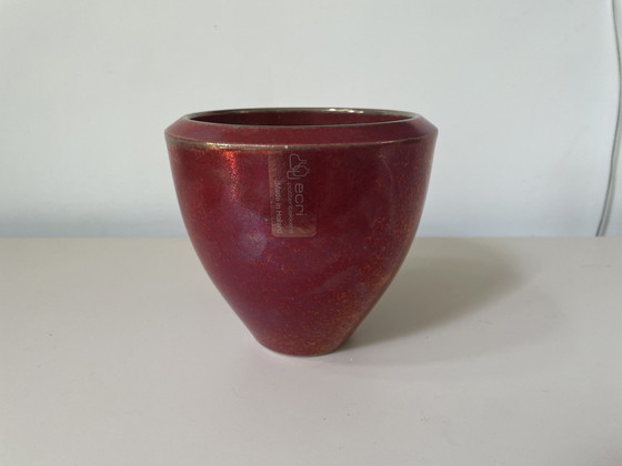 Image 1 of Ecri Katwijk - Red Lusterglaze Planter