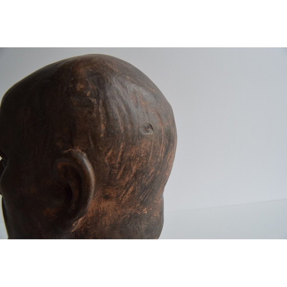 Image 1 of Vintage Jan Masaryk ceramic bust, 1950s