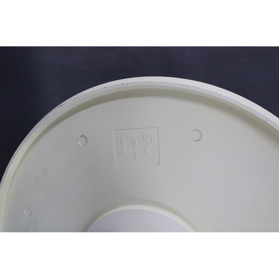 Image 1 of Vintage table in cream white and black by Philippe Starck, Italy 1990