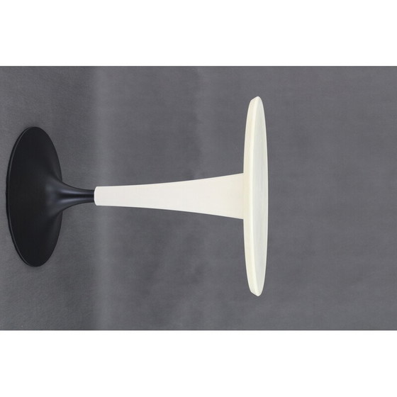 Image 1 of Vintage table in cream white and black by Philippe Starck, Italy 1990