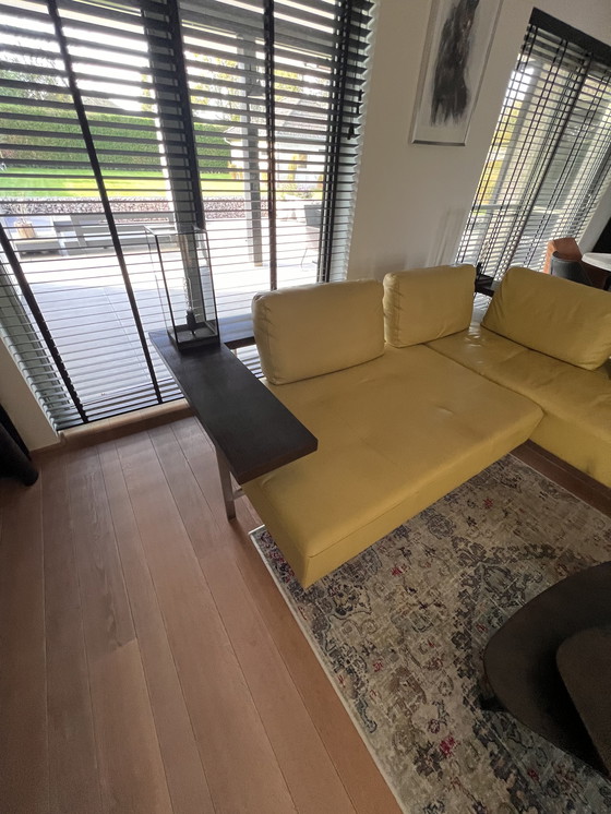 Image 1 of Rolf Benz Sofa With Extendable Lounge Part