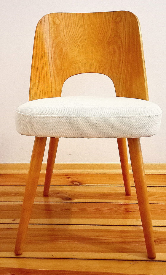 Image 1 of Czechoslovakian Chairs Attributed To O. Haerdtl For Ton, 1960S, Set Of 4