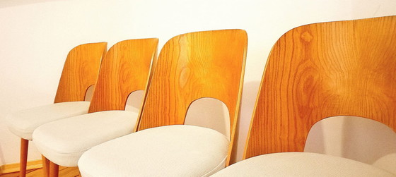 Image 1 of Czechoslovakian Chairs Attributed To O. Haerdtl For Ton, 1960S, Set Of 4