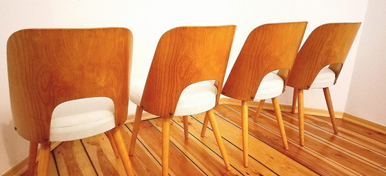 Image 1 of Czechoslovakian Chairs Attributed To O. Haerdtl For Ton, 1960S, Set Of 4