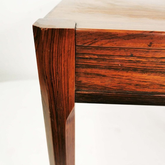 Image 1 of Vintage square coffee table in rosewood, Denmark 1960