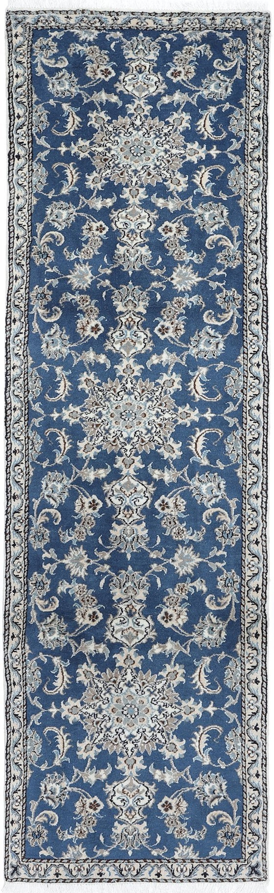 Image 1 of Original hand-knotted Persian carpet Nain 12 La 285 X 80 Cm