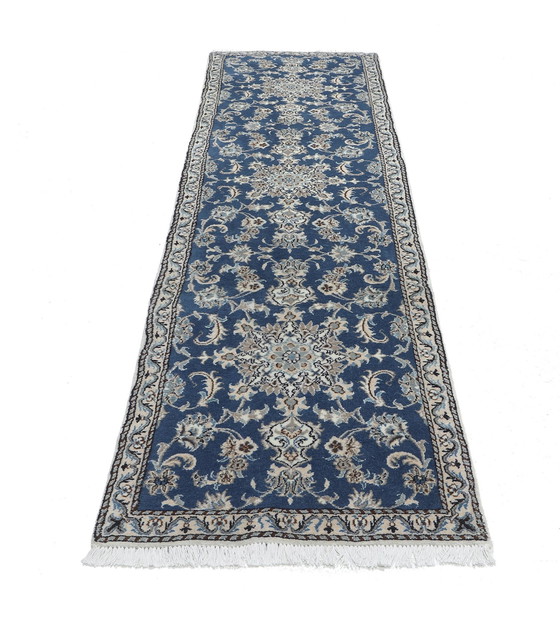 Image 1 of Original hand-knotted Persian carpet Nain 12 La 285 X 80 Cm