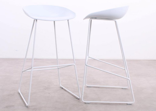 4X Hay Ace 38 About A Stool Barstool White